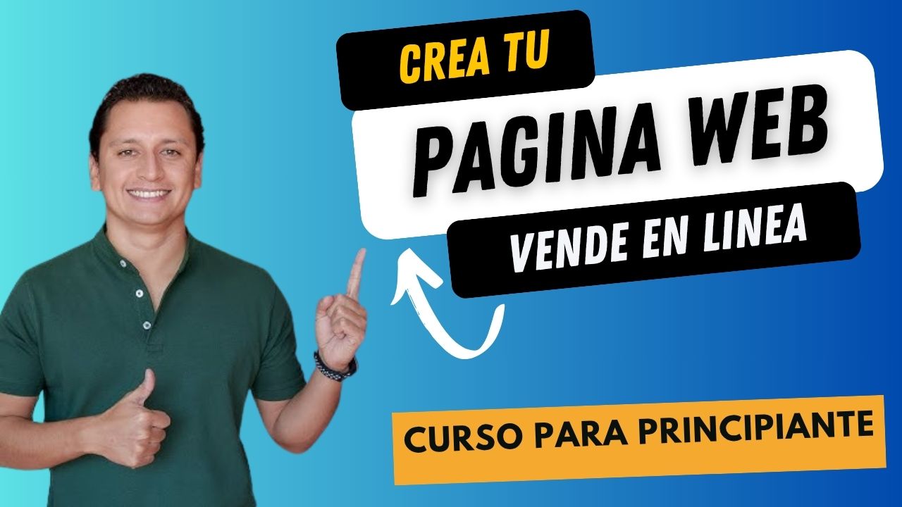 CREA TU PAGINA WEB