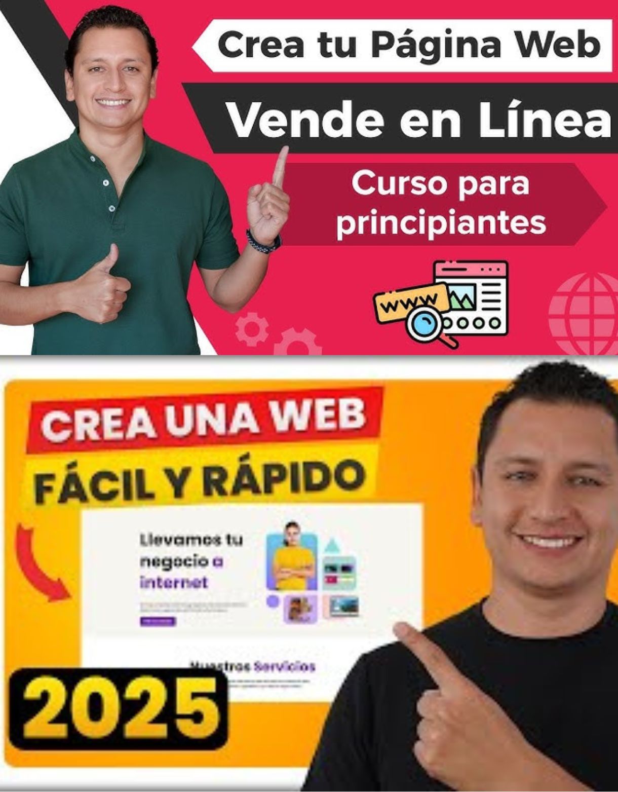 CREA TU PAGINA WEB