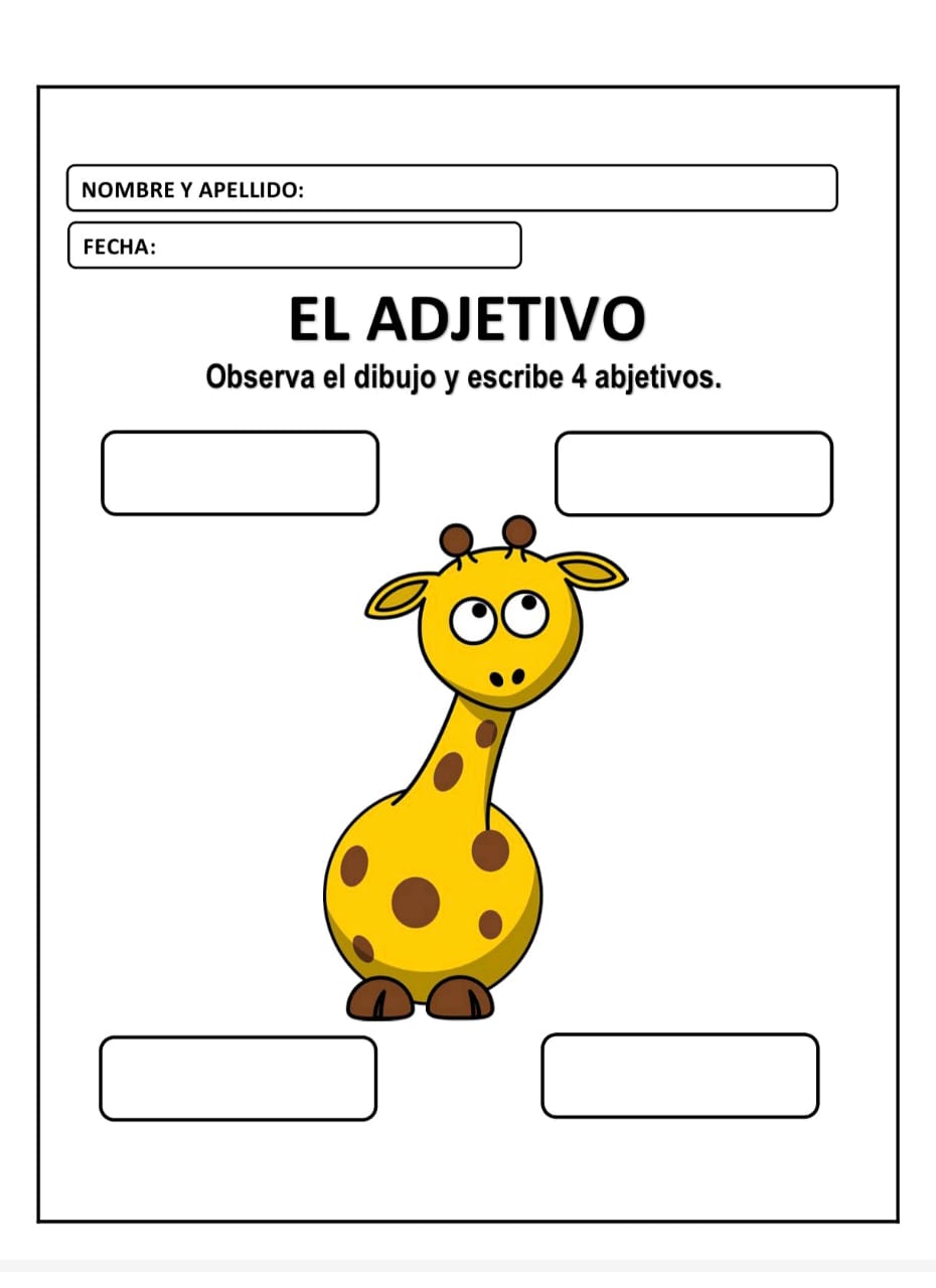 EL ADJETIVO