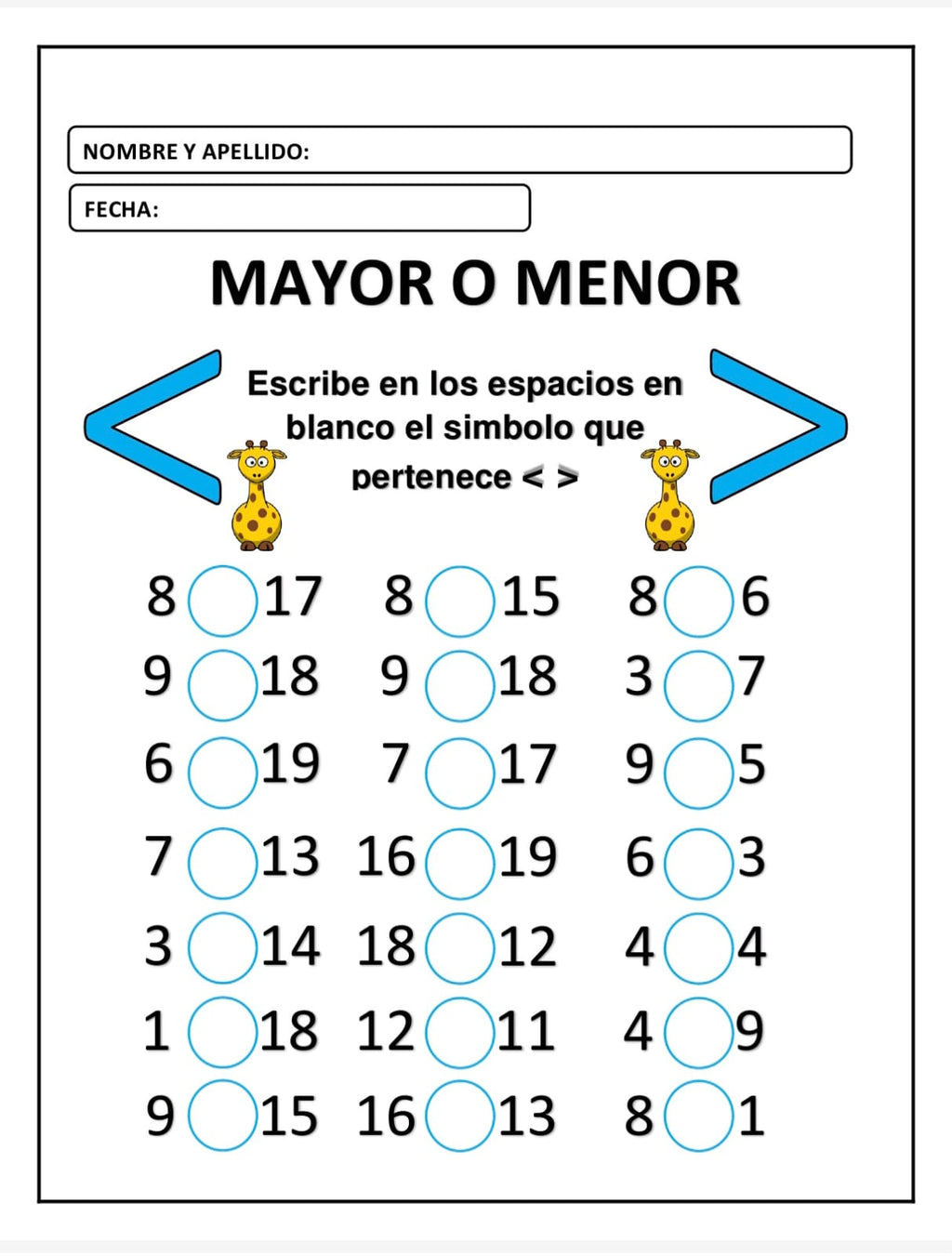 MAYOR O MENOR
